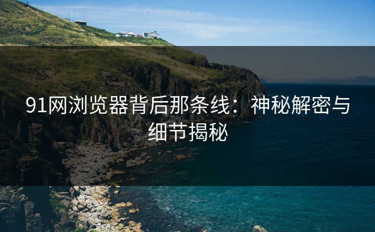91网浏览器背后那条线：神秘解密与细节揭秘
